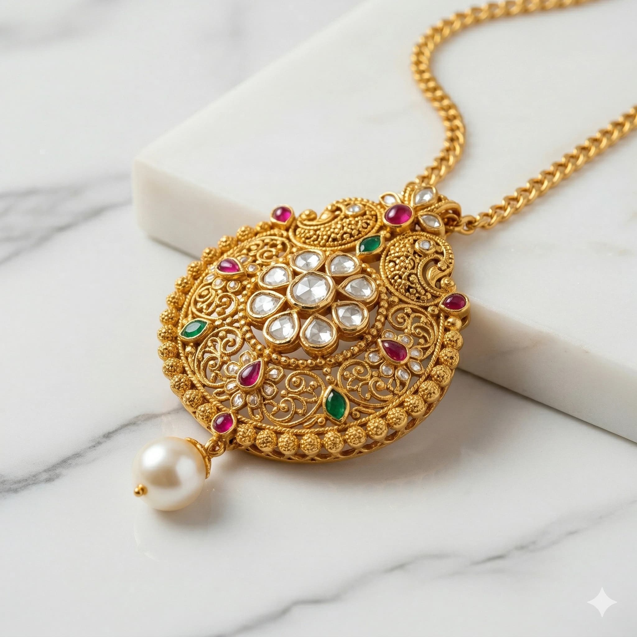 Luxury Pendants Coimbatore - Nihaa Jewels